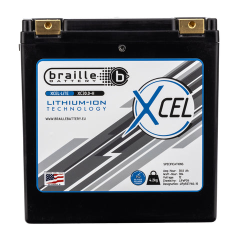 Braille XC30.0-H Motorsport Lithium Battery