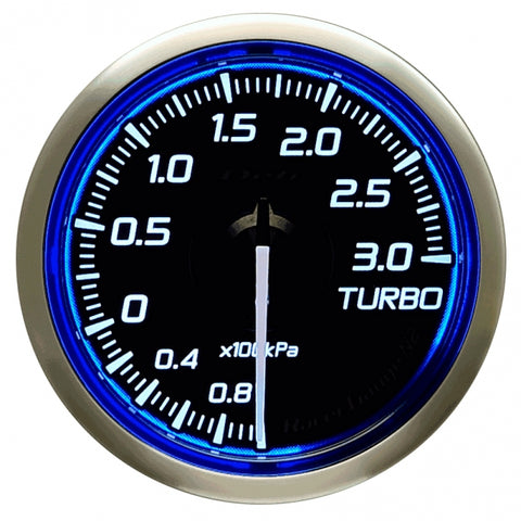 Defi Racer Gauge N2 Blue (52mm) - Turbo 3.0