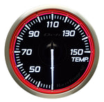 Defi Racer Gauge N2 Red (60mm) - Temperature