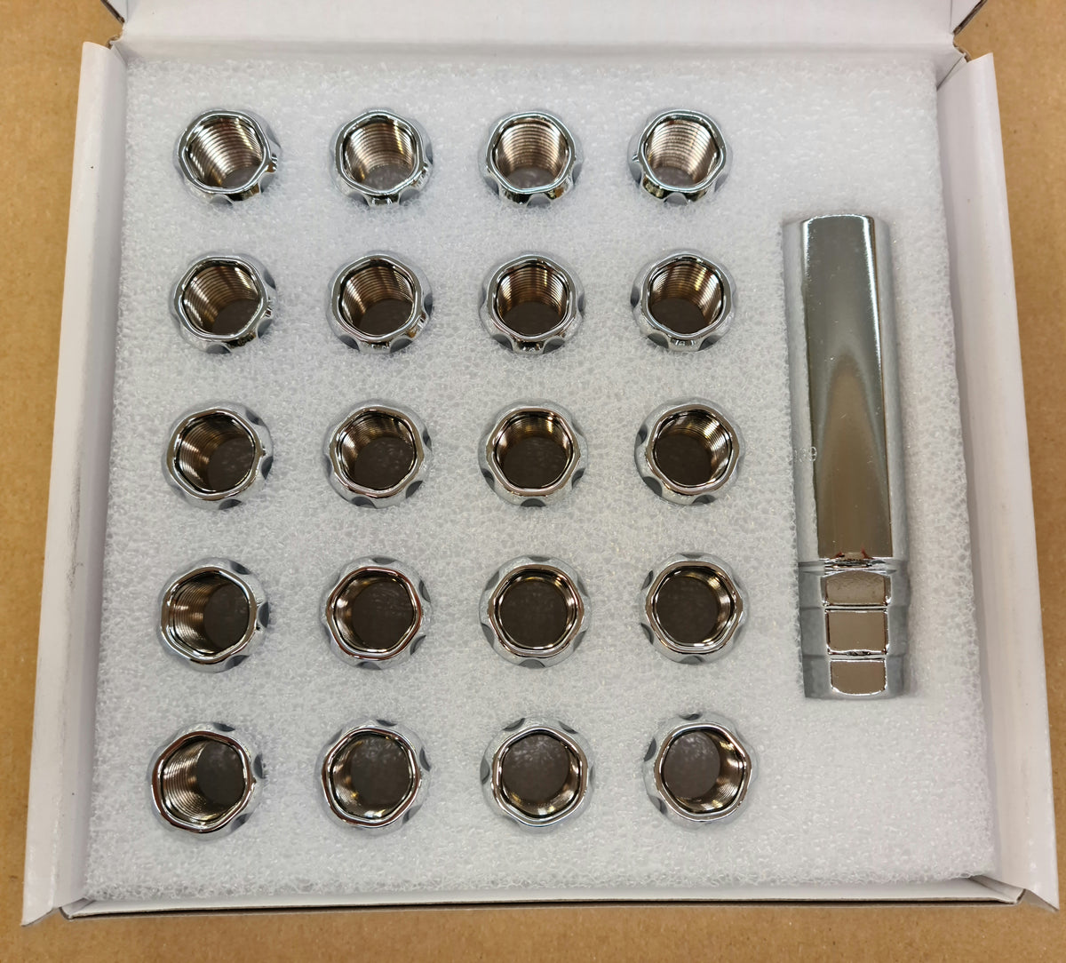 RAYS 17HEX Open Lug Nuts Chrome JSPEC PERFORMANCE