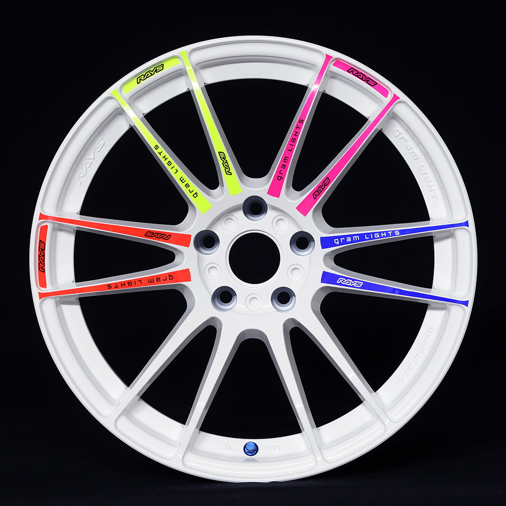 RAYS Gram Lights 57XTREME Optional Spoke Stickers JSPEC PERFORMANCE