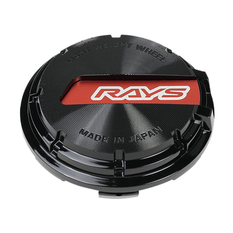 RAYS Gram Lights GL Center Cap - Red/Black Chrome
