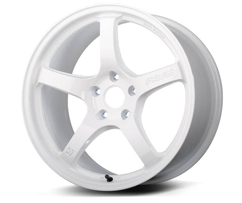 RAYS Gram Lights 57CR Limited Edition White Wheel