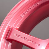 RAYS Gram Lights 57DR Sakura Pink Wheel