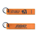 RAYS Official Gram Lights Key Tag 24S