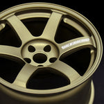 RAYS Official Volk Racing TE37SAGA S-Plus 1/4 Scale Bronze Model