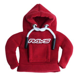 RAYS Official Shift Knob Cover - Red