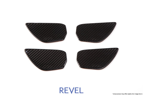 Revel GT Dry Carbon Inner Door Handle Trims Civic Type-R FK8
