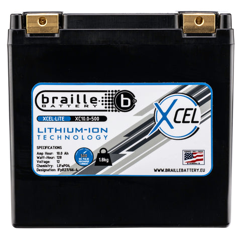 Braille XC10.0-500 Motorsport Lithium Battery