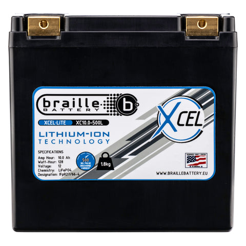 Braille XC10.0-500L Motorsport Lithium Battery