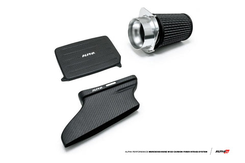 AMS Alpha Carbon Fiber Performance Intake System Mercedes M133 2.0L A45 AMG