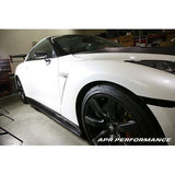 APR Carbon Side Rocker Extensions R35 GT-R 08-16