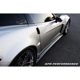 APR Carbon Side Rocker Extensions Corvette C6 Z06 06+ (Fits Z06 and Grand Sport)