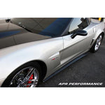 APR Carbon Side Rocker Extensions Corvette C6 Z06 06+ (Fits Z06 and Grand Sport)