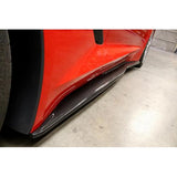 APR Carbon Side Rocker Extensions Corvette C7 14+