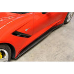 APR Carbon Side Rocker Extensions Corvette C7 14+