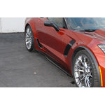 APR Carbon Side Rocker Extensions Corvette C7 Z06 15+