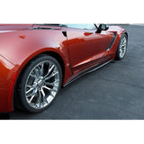 APR Carbon Side Rocker Extensions Corvette C7 Z06 15+