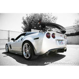 APR Carbon Rear Diffuser Corvette C6 / C6 Z06 05+ (Leaf spring system only)