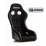 Bride Zeta IV Seat - Black / Silver FRP Shell