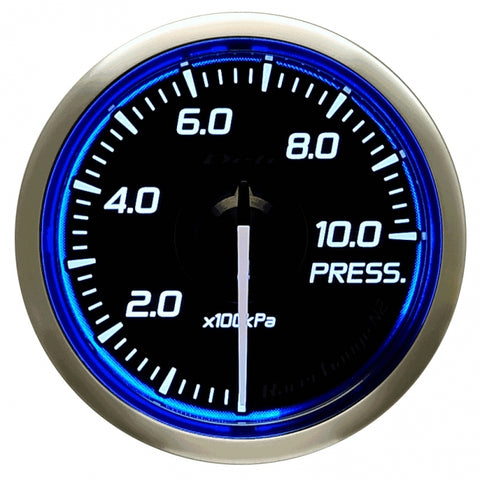 Defi Racer Gauge N2 Blue (52mm) - Pressure