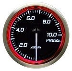 Defi Racer Gauge N2 Red (52mm) - Pressure