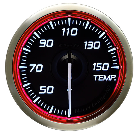 Defi Racer Gauge N2 Red (52mm) - Temperature