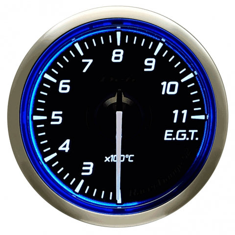 Defi Racer Gauge N2 Blue (52mm) - Exhaust Temperature