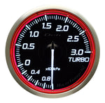 Defi Racer Gauge N2 Red (60mm) - Turbo 3.0