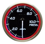 Defi Racer Gauge N2 Red (60mm) - Pressure