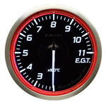 Defi Racer Gauge N2 Red (60mm) - Exhaust Temperature