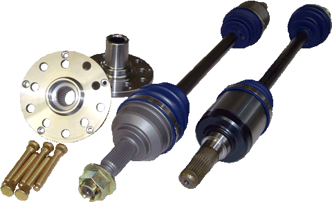 Drive Shaft Shop 1000HP Pro-Level Axle/hub Kit BRZ / GT86