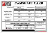 GSC Power-Division Billet R2 Camshafts EVO 4-8 Stroker