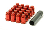 Muteki Closed End Lug Nuts - Red