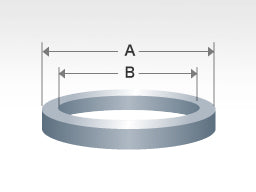 RAYS Aluminum Hub Ring 65mm / 63.4mm