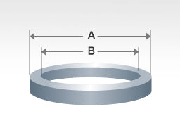 RAYS Aluminum Hub Ring 66.6mm / 57.1mm