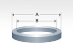 RAYS Aluminum Hub Ring 73.1mm / 63.4mm
