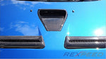 Rexpeed Carbon Hood Scoop Type-1 EVO X