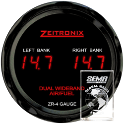 Zeitronix ZR-4 Dual AFR Gauge